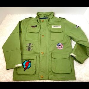 Boys Andy & Evan Green Jacket